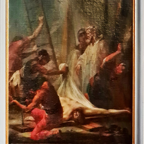 Bilderrahmen in der Kirche in Geltolfing